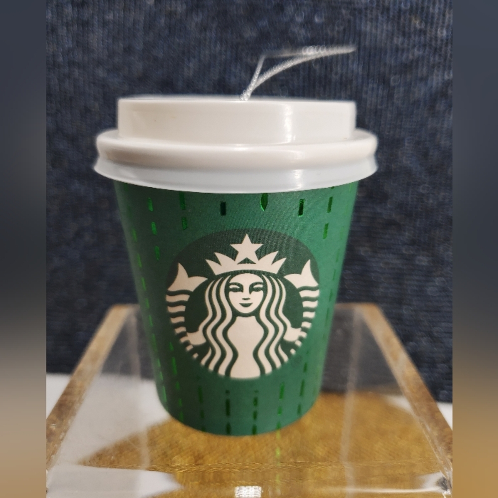 Starbucks mini Decorative coffee cup Christmas ornament. (C24)**